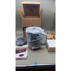 Nextmug Self-Heating Temperature Control Mug/ New In Box/ With Charging Coaster